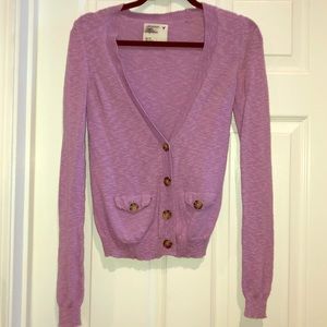 AE Lilac Cardigan